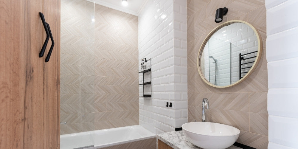 salle de bain lumineuse