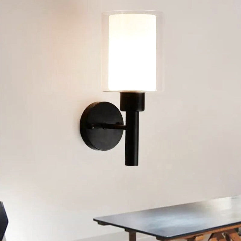 applique murale abat jour noir 6