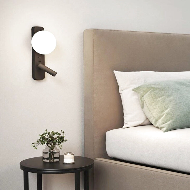 applique murale avec liseuse pour chambre 1