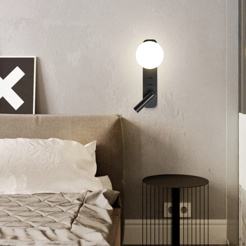 applique murale avec liseuse pour chambre 2