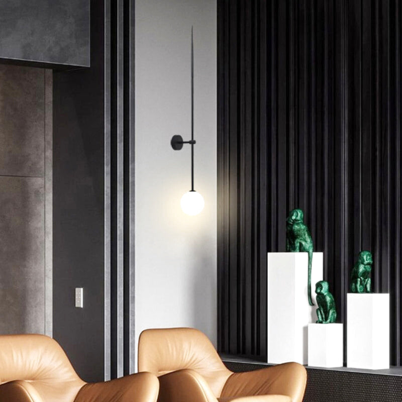 applique murale baroque noir 1