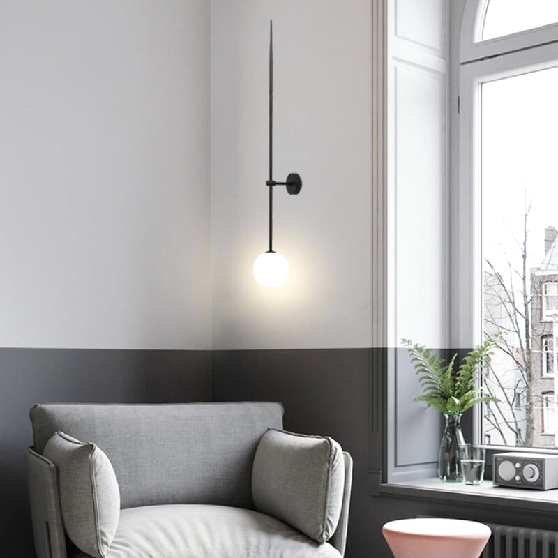 applique murale baroque noir 2