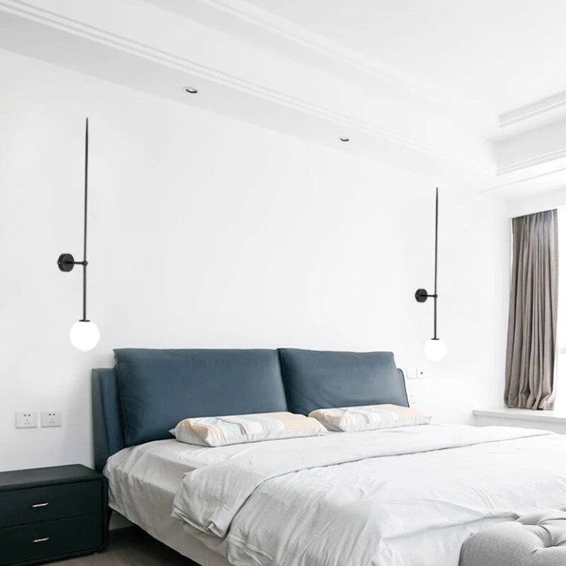 applique murale baroque noir 5