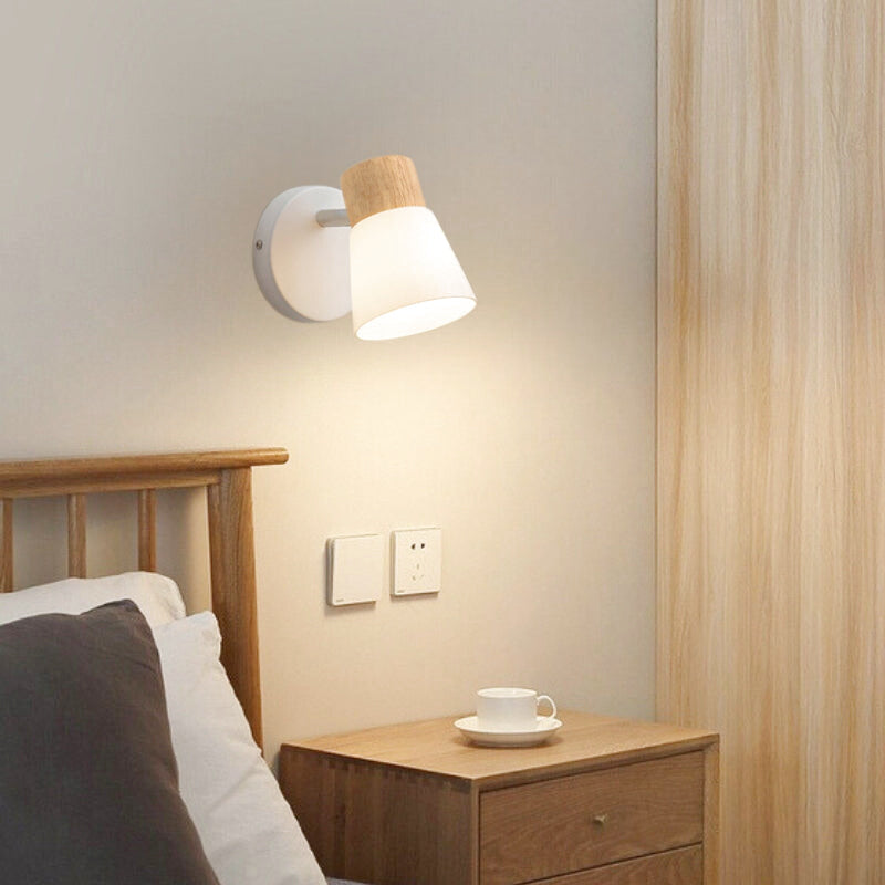 applique murale bois ampoule 1