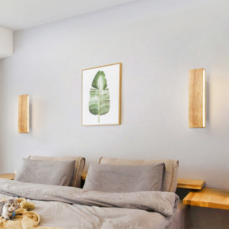 applique murale bois clair 1