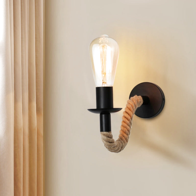 applique murale bois corde 2