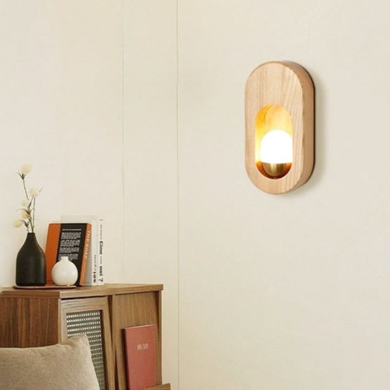 applique murale bois et acier