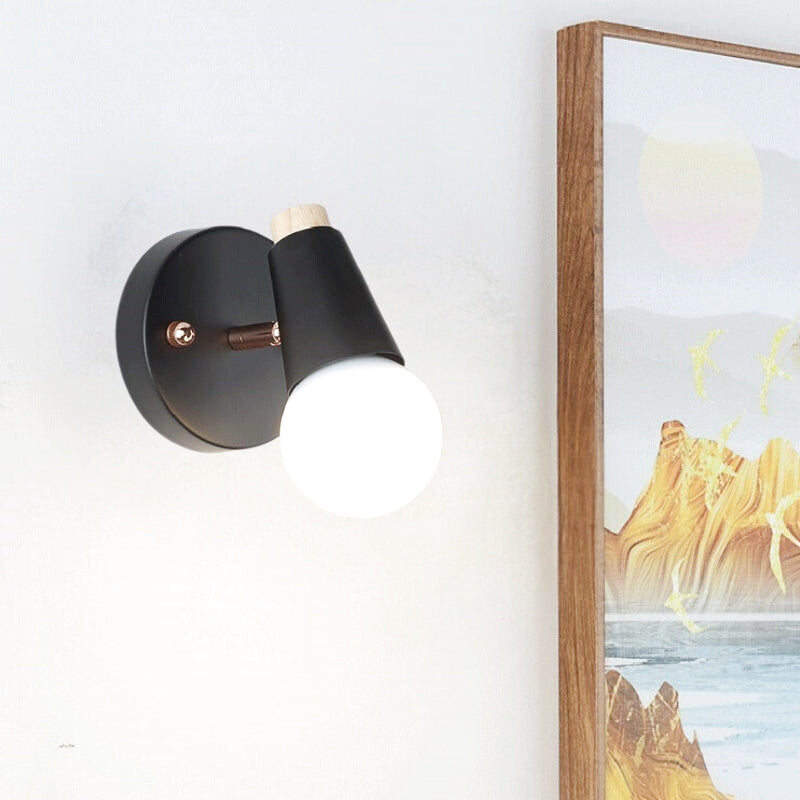 applique murale bois et verre 3