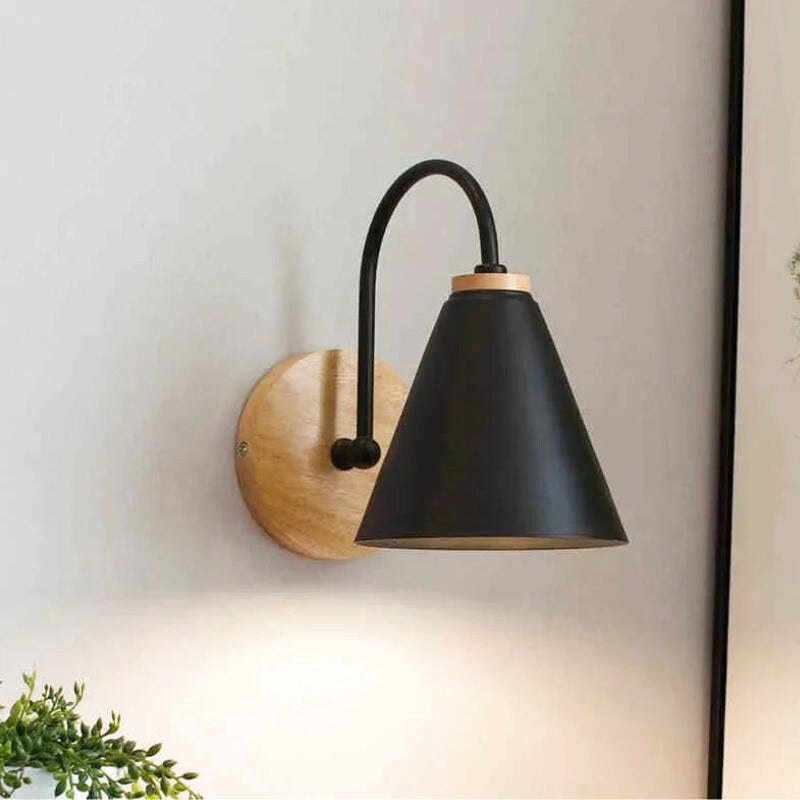 applique murale bois métal 3