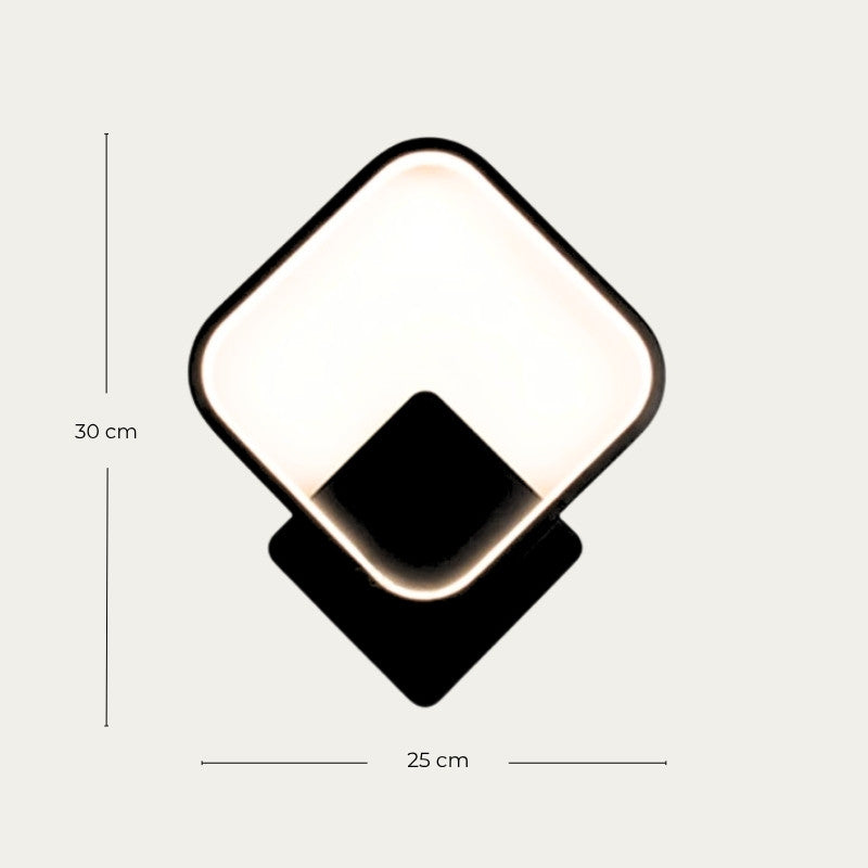 Applique Murale Carrée Led
