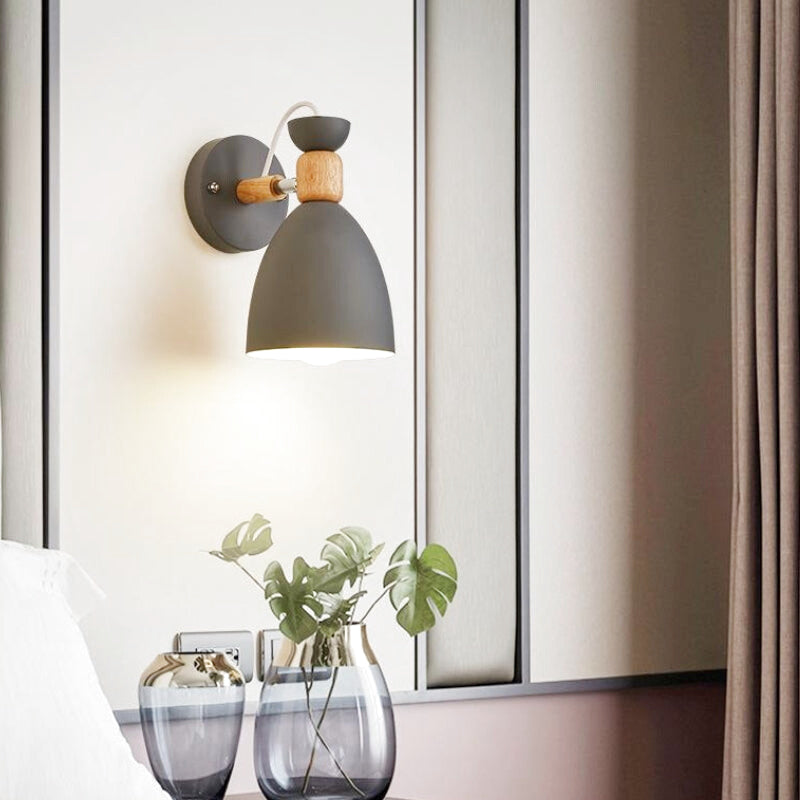 applique murale chambre bois