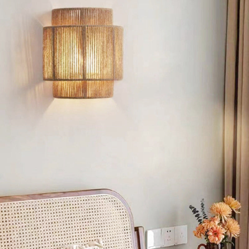 applique murale chambre osier 2