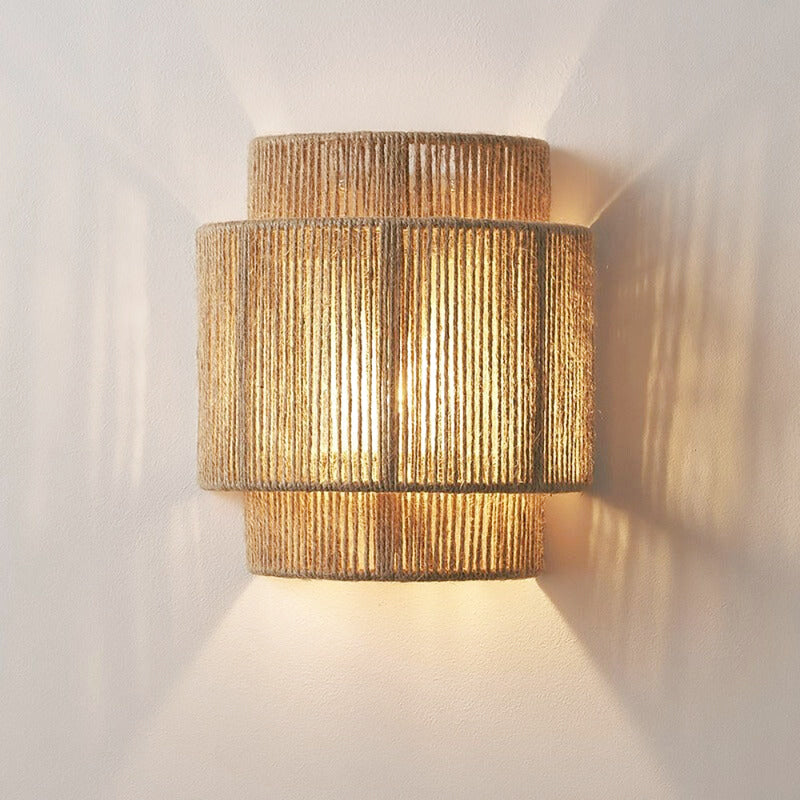 applique murale chambre osier 3