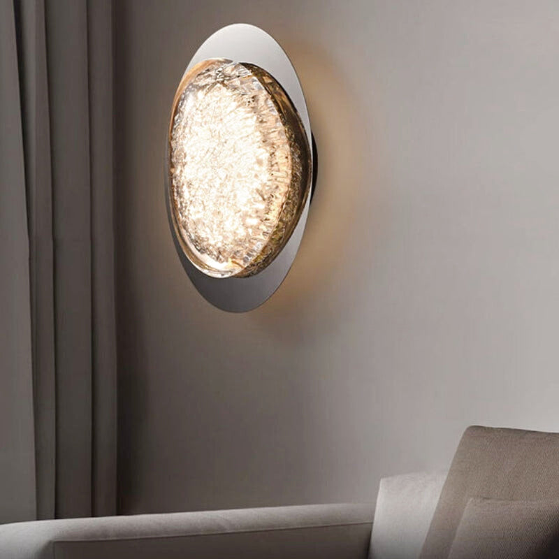 applique murale chrome design 1