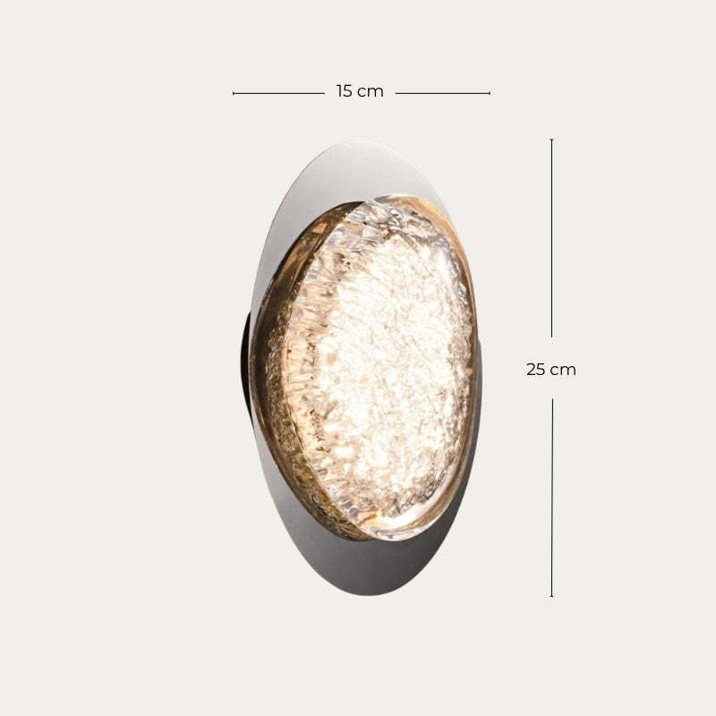 Applique Murale Chrome Design