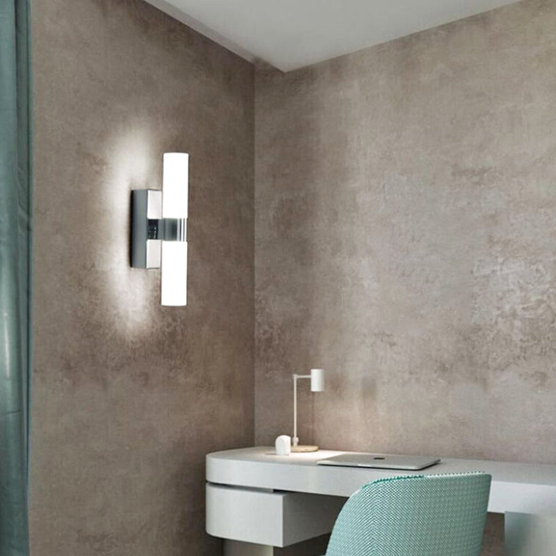 applique murale chrome salle de bain 1