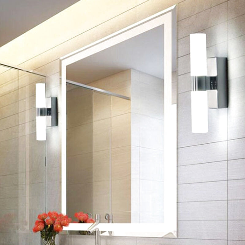 applique murale chrome salle de bain