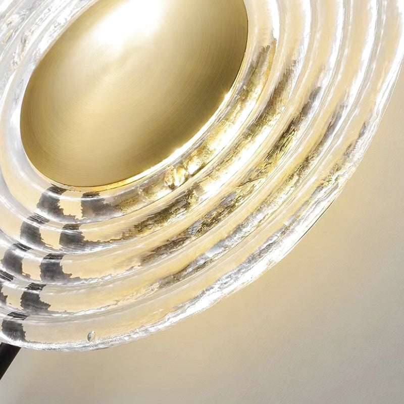 applique murale dorée design 4