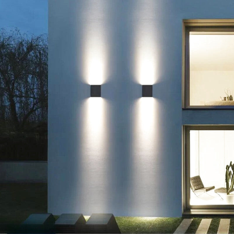 applique murale extérieur cube 5