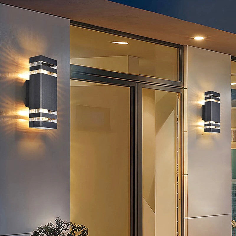 applique murale extérieur double éclairage 4