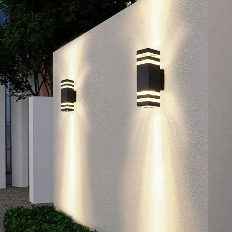 applique murale extérieur double éclairage 6