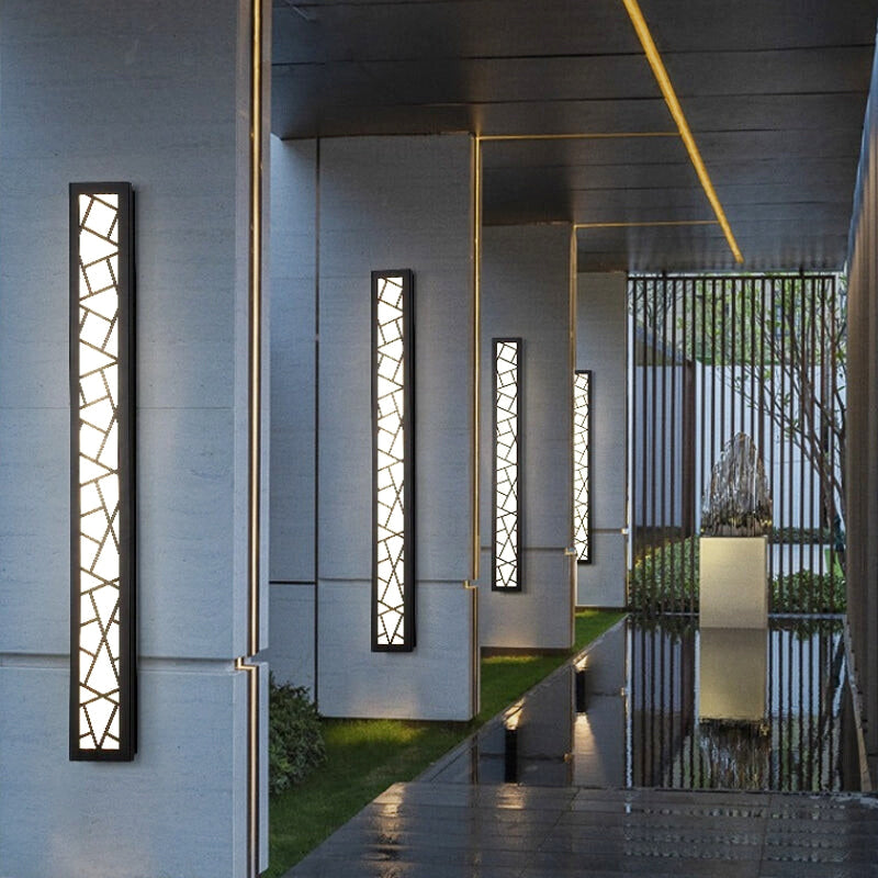 applique murale extérieur noir 1