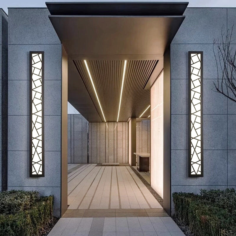 applique murale extérieur noir 2