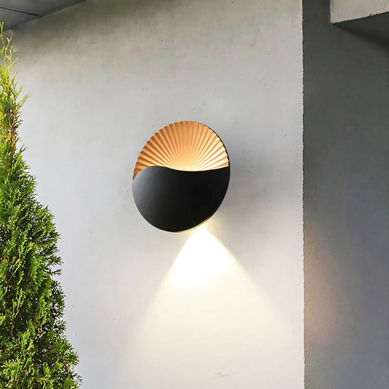 applique murale extérieur ronde 3