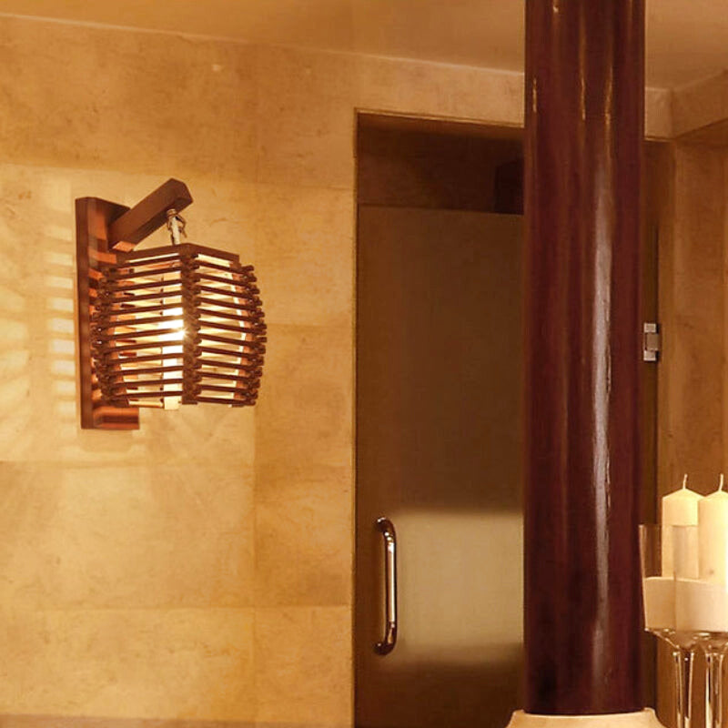 applique murale extérieur rotin 2