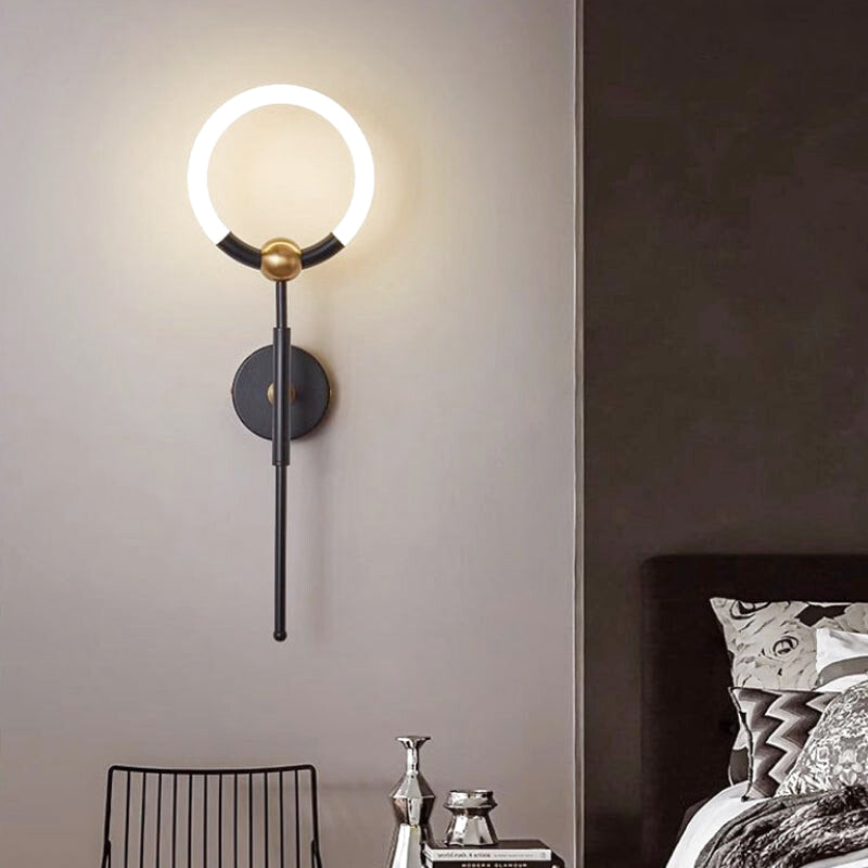 applique murale fer forge vintage