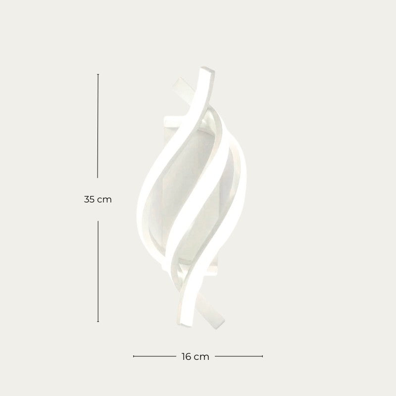 Applique Murale Industrielle Blanche