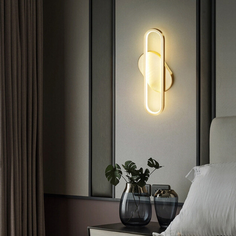 applique murale intérieur led effet moderne