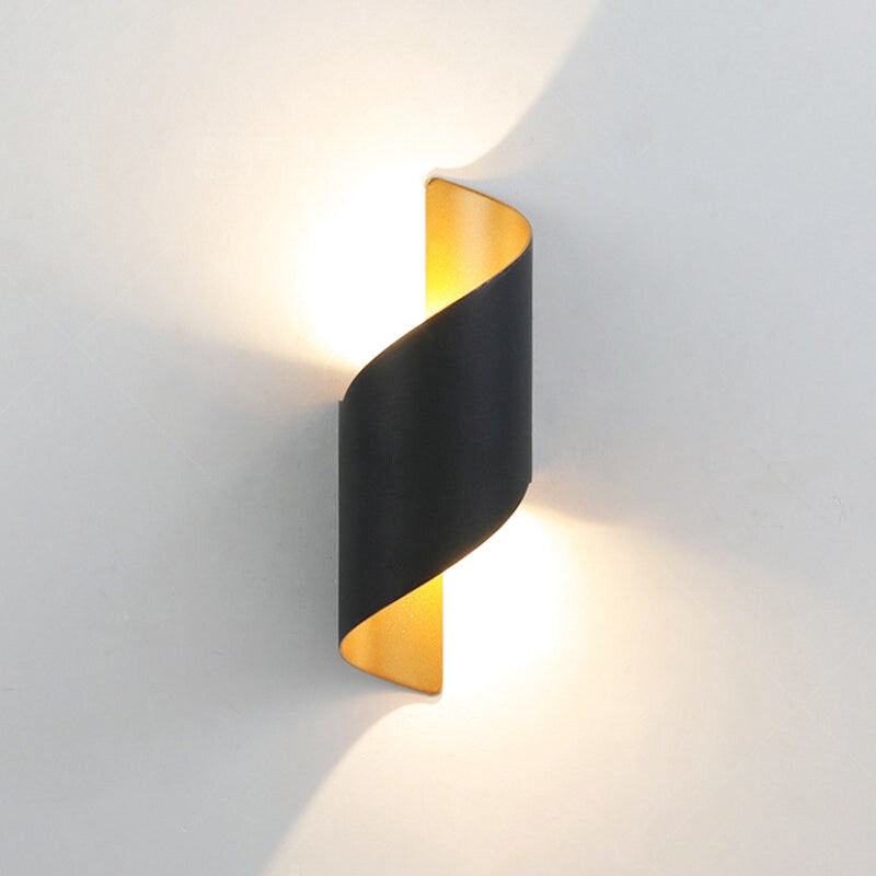 applique murale led noir 1