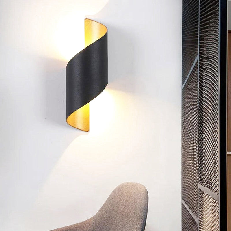 applique murale led noir 6