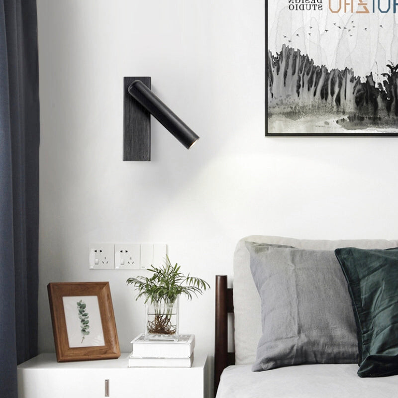 applique murale liseuse noire