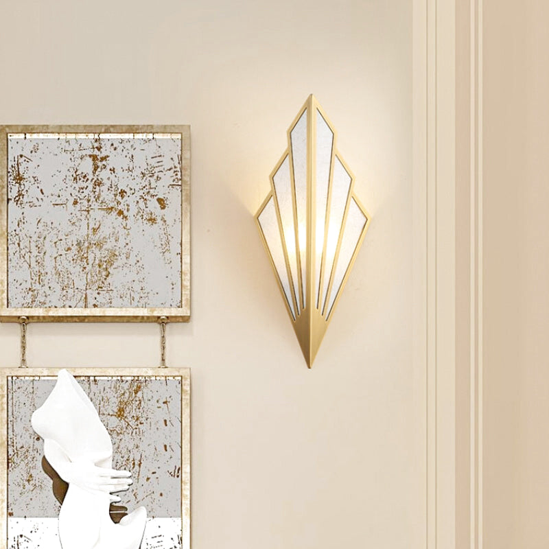 applique murale métal Doré 2