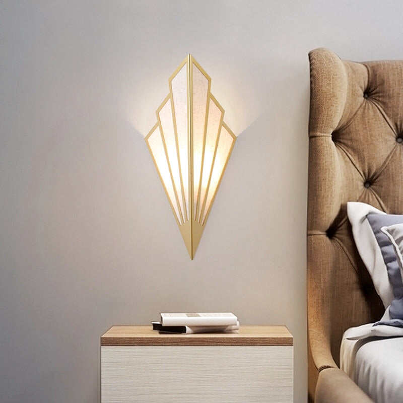 applique murale métal Doré 4