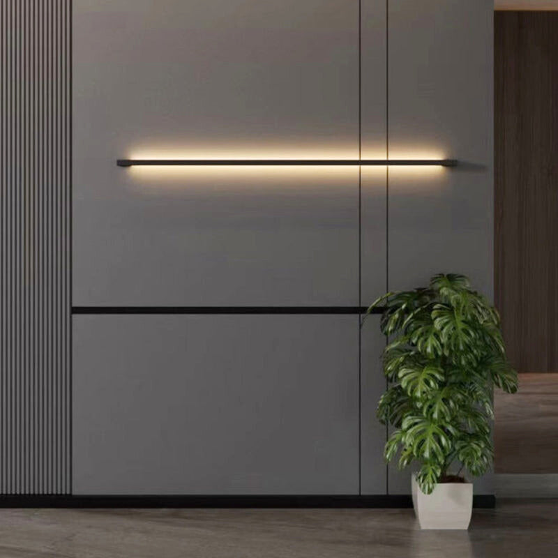 applique murale métallique noire 2