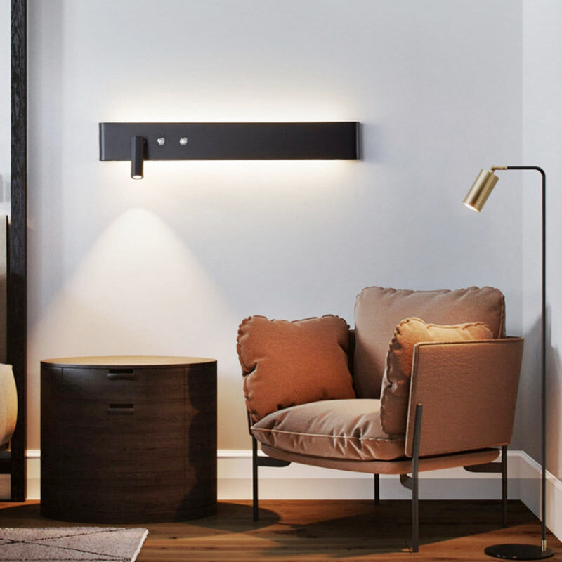 Applique Murale Noire Avec Interrupteur 1