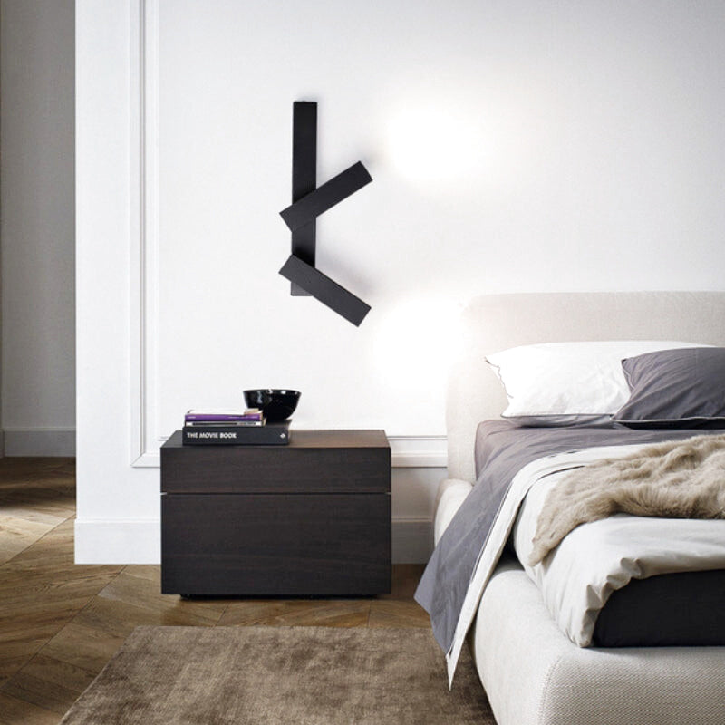 applique murale noire design 2