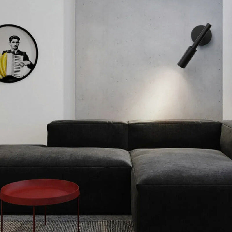 applique murale noire salle de bain 2