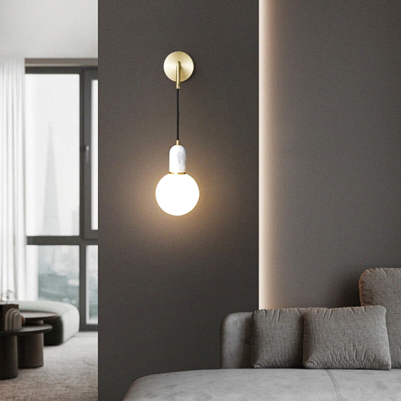 applique murale opaline vintage 2