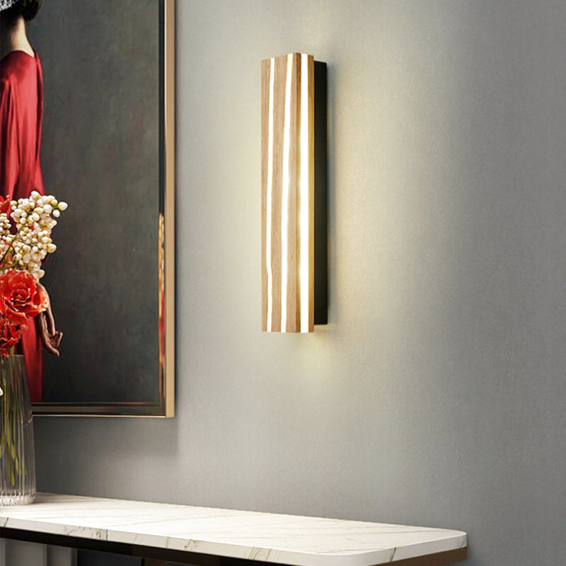 applique murale salle de bain bois 2