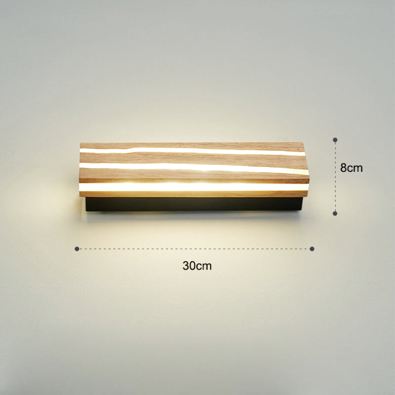 applique murale salle de bain bois 5