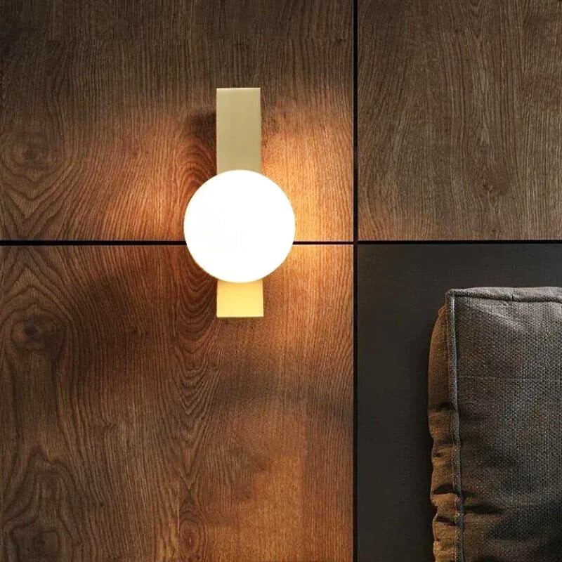 applique murale ronde salle de bain