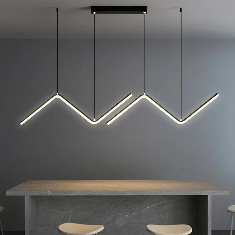 Grand plafonnier salon 1