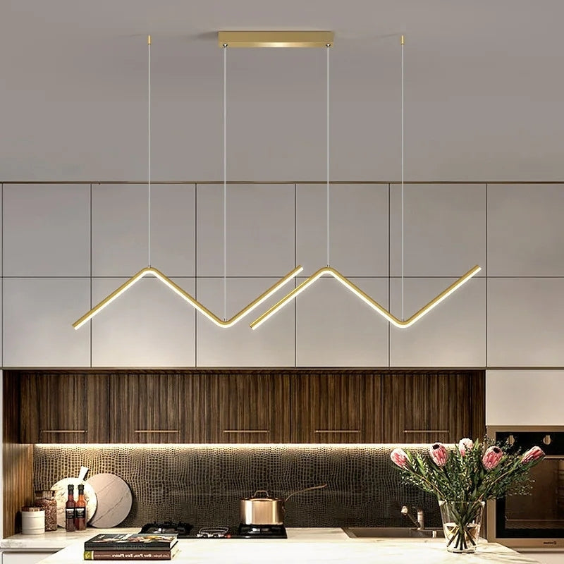 Grand plafonnier salon 9