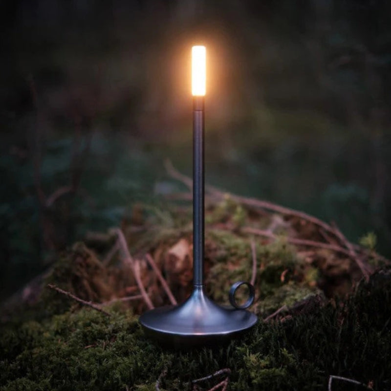 lampe a poser design noire 3