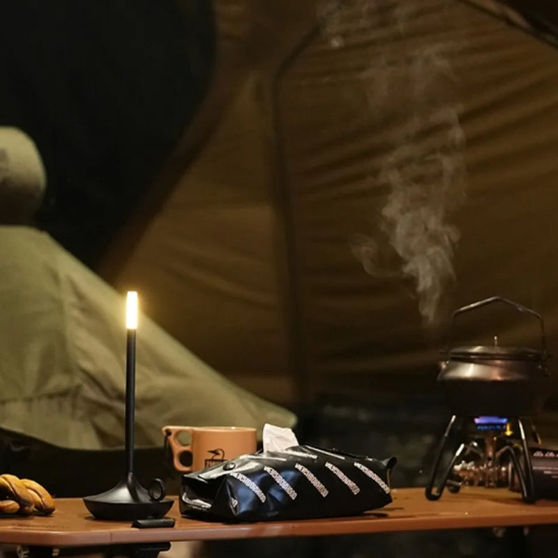 lampe a poser design noire 5