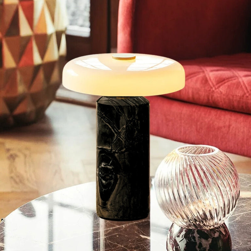 lampe a poser noir et or 1